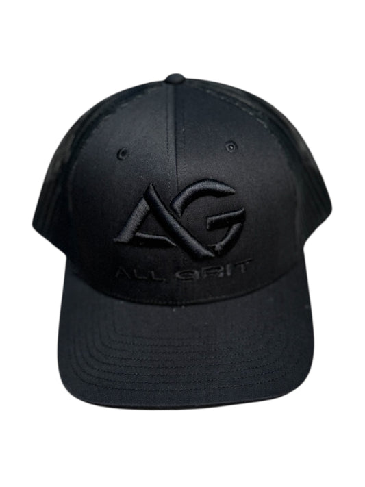 Black on Black All Grit Hat