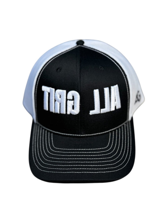 Black/White Get Gritty Hat